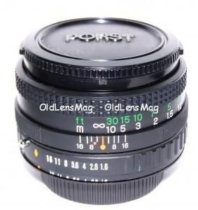 Porst 50/1.6 UMC, МДФ-40см для Canon, Sony, Pentax, M42